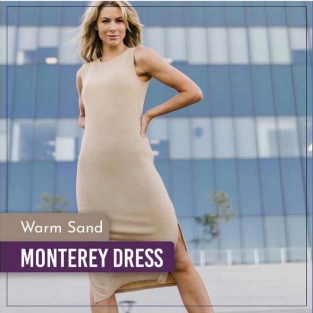 ZYIA Warm Sand dress